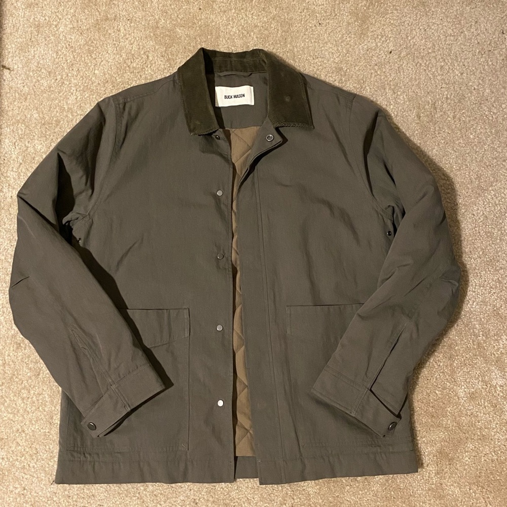 Buck Mason Quilted Chore Coat